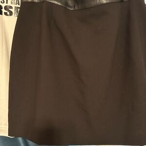 Karl Lagerfeld Black Mini Skirt